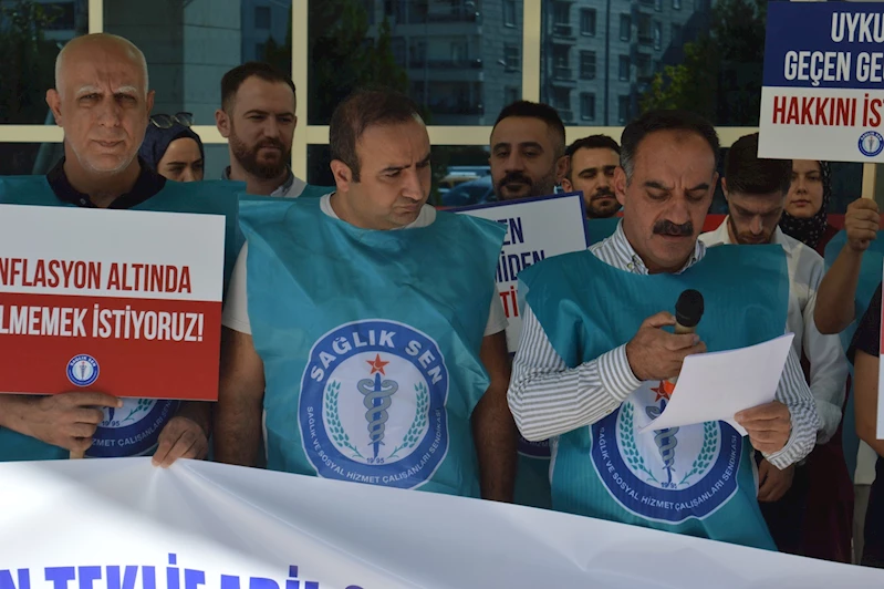 Sağlık-Sen Siirt’ten toplu sözleşme tepkisi: Memurun emeği yok sayılıyor