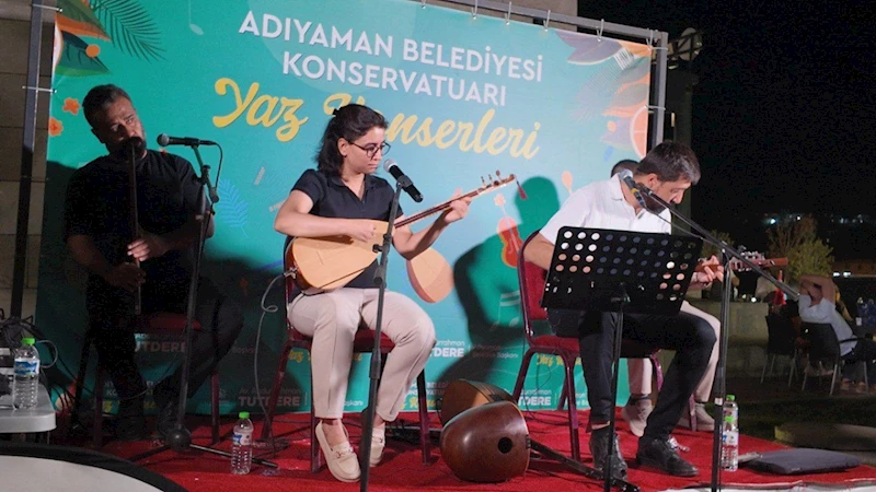 Adıyaman Belediyesi’nden yaz konseri etkinliği  - Videolu Haber