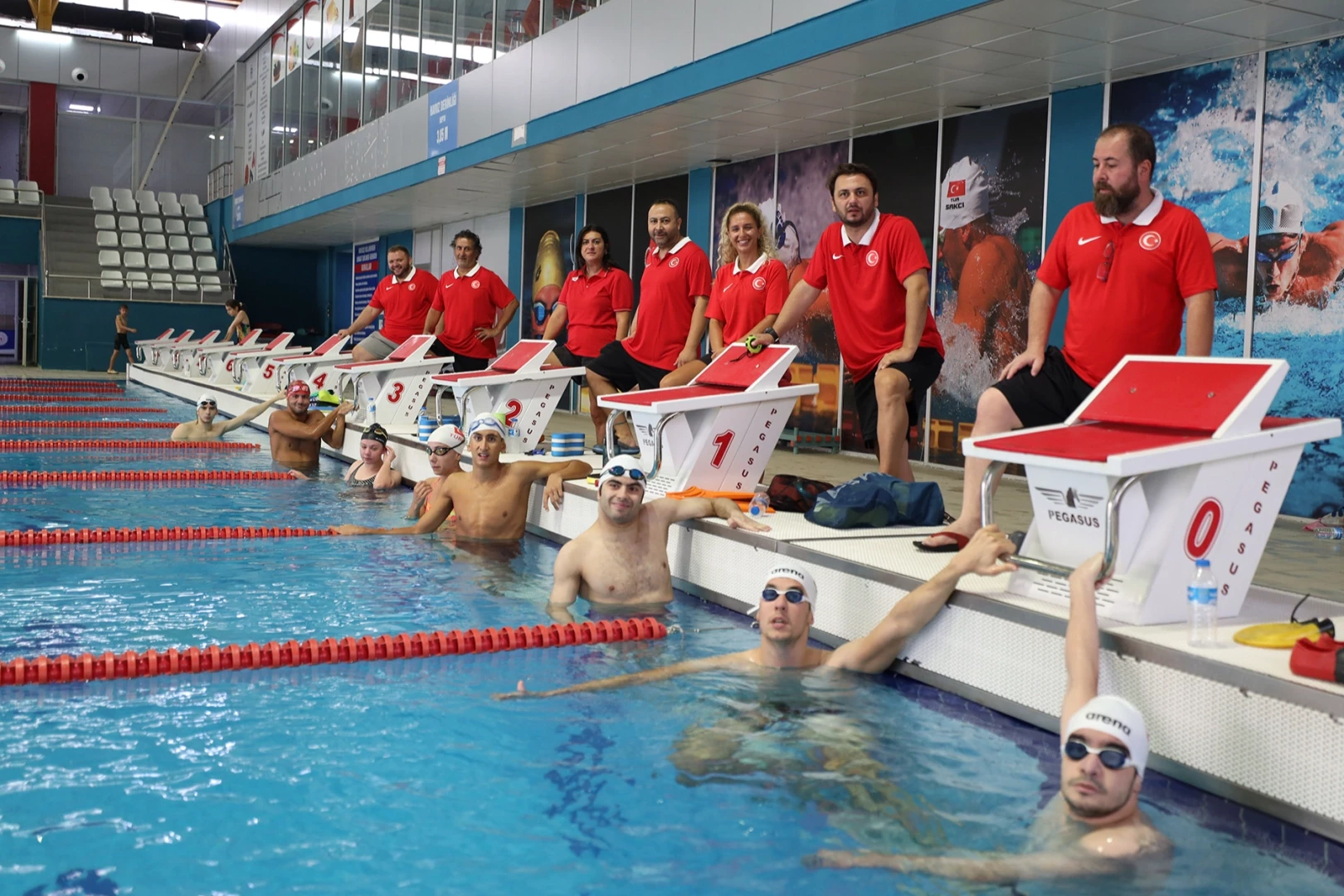 Özel Sporcular Yüzme Milli Takımı Sakarya’da kampta