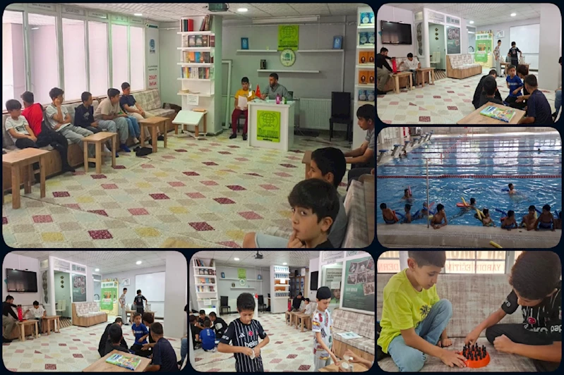 Umut Kervanı’ın Van’da açtığı yaz okulu devam ediyor