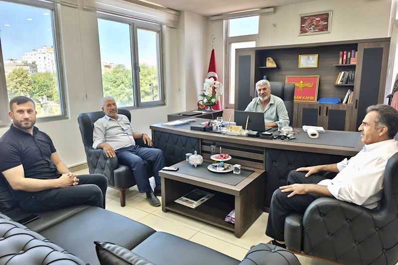 HÜDA PAR İdil İlçe Başkanı Narçın, ilçenin sorunlarını belediye yetkilileriyle paylaştı