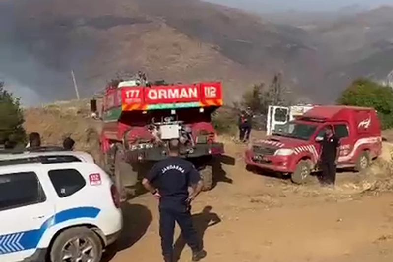 Büyükşehir Belediye Başkanı Er: Yaklaşık 100 hektarlık alan yangından etkilendi