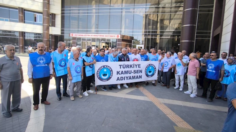 Kamu-Sen Adıyaman İl Başkanı Tokur: ‘Maaşlar hayali rakamlara göre değil, pazardaki gerçeğe göre belirlenmeli’  - Videolu Haber