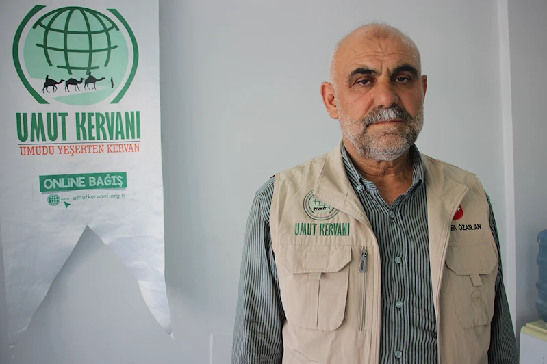 Özaslan: Umut Kervanı olarak 7 Ekim