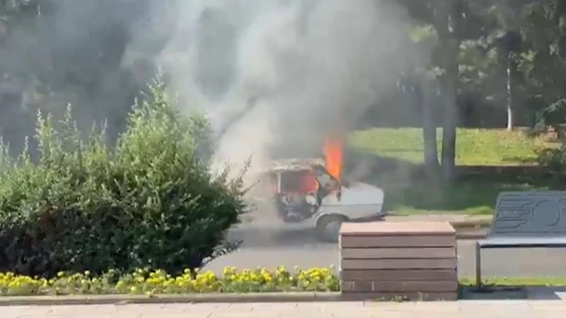 TBMM önünde aracını yaktı, İçişleri Bakanlığı: ‘ÖTV indirimi çıkmadığı için’ 