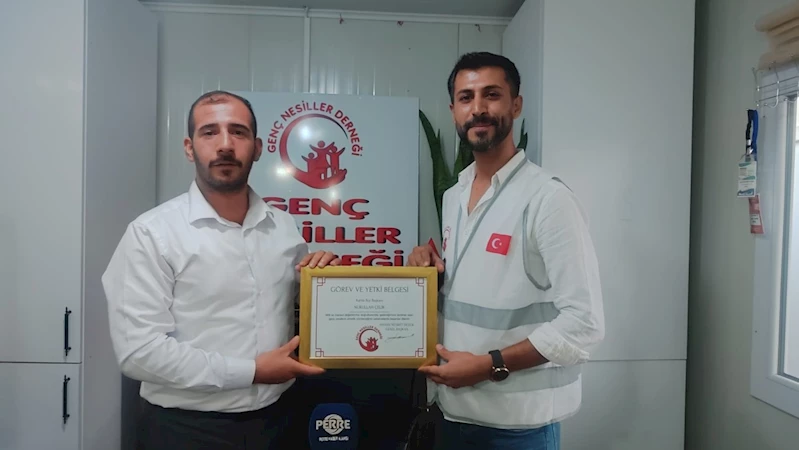 Genç Nesiller Derneği’nden ‘görev ve yetki’ plaketi  - Videolu Haber