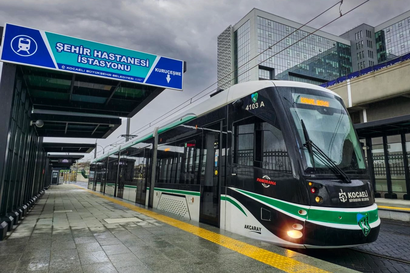 Kocaeli tramvay hattı Şehir Hastanesi