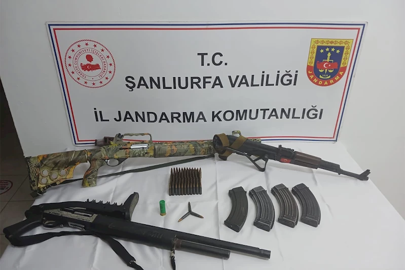 Şanlıurfa’da ruhsatsız silah operasyonu: 7 gözaltı
