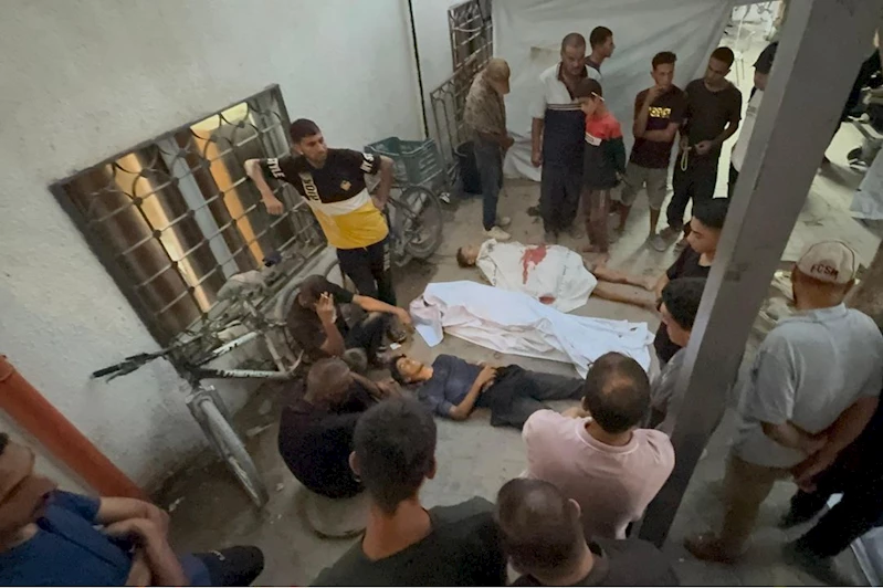 Şafak vaktinden bu yana Gazze Şeridi