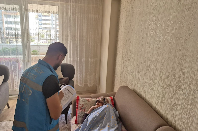 Gaziantep Şehir Hastanesi evde sağlık hizmetlerini sürdürüyor