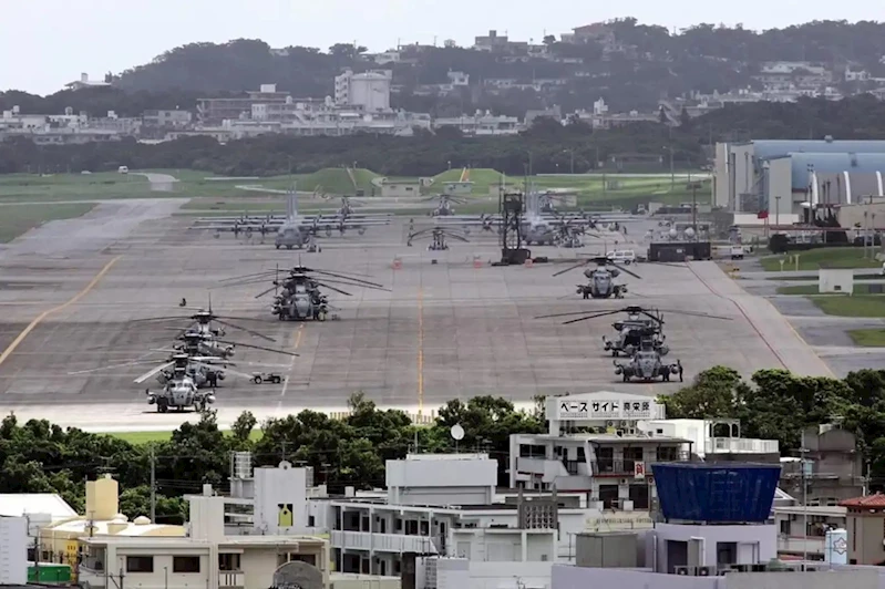 ABD Hava Kuvvetleri mensubu bir asker Japonya
