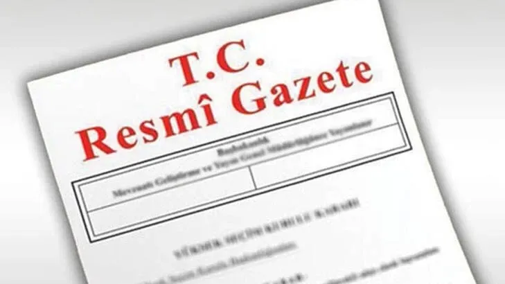 Resmi Gazete’de bugün: 32996 sayılı nüsha yayımlandı