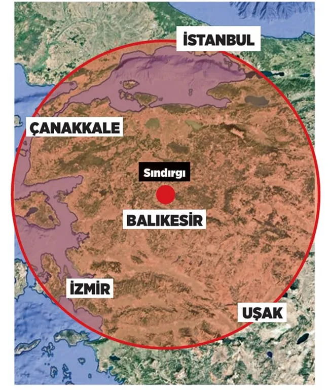  Balıkesir Sındırgı Merkezli Küçük Sarsıntılar