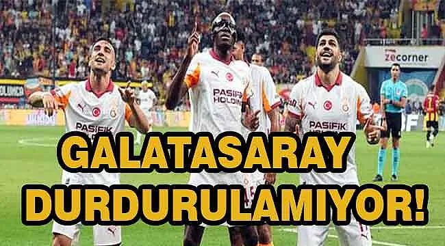 Galatasaray Kayseri’de Şov Yaptı, Serisini Sürdürdü