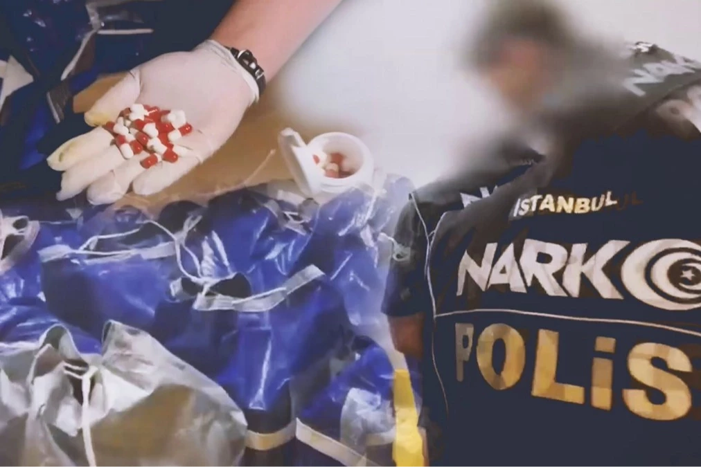İstanbul’da 750 bin uyuşturucu hap ele geçirildi