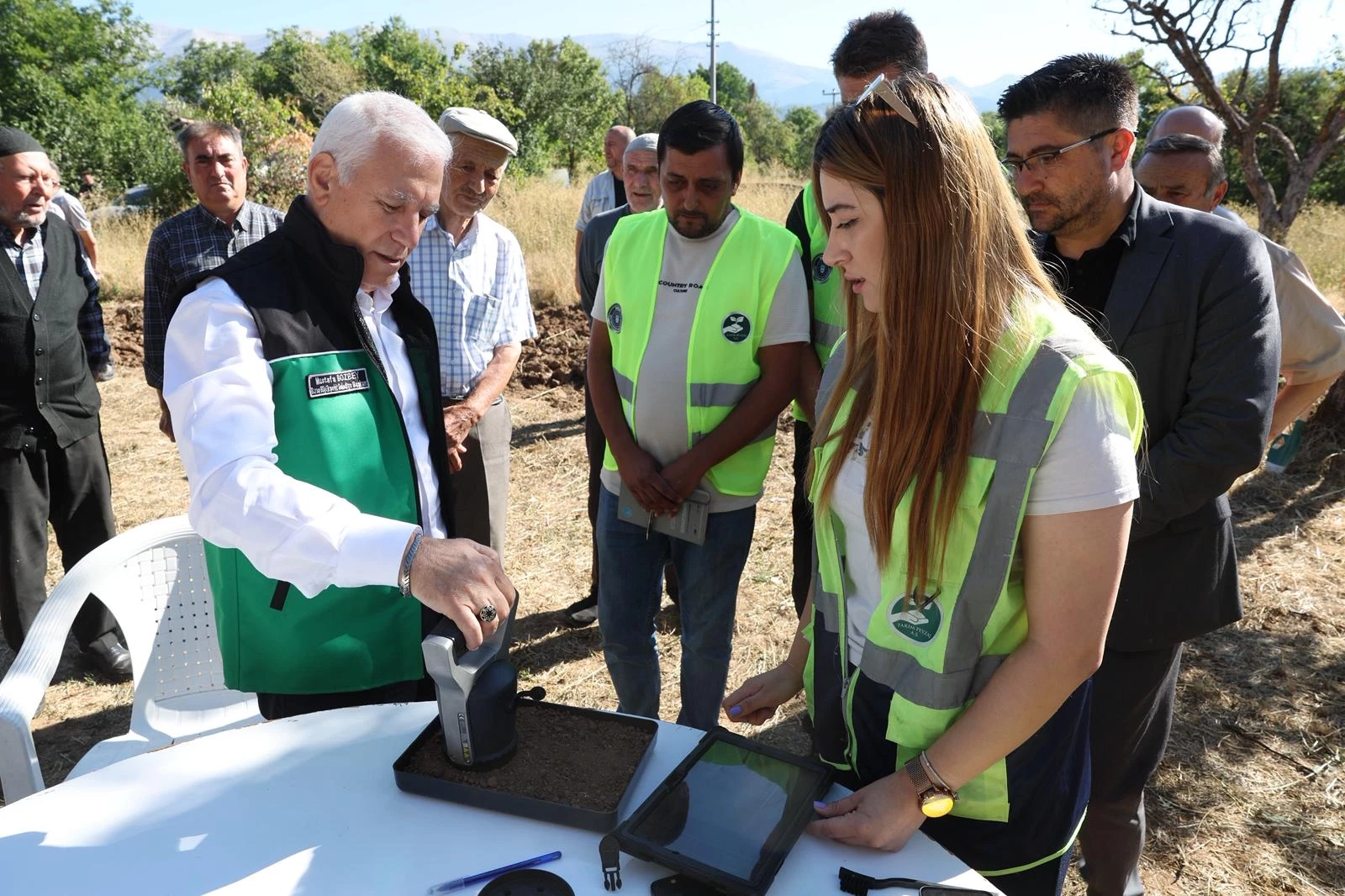 Bursalı çiftçiye Büyükşehir