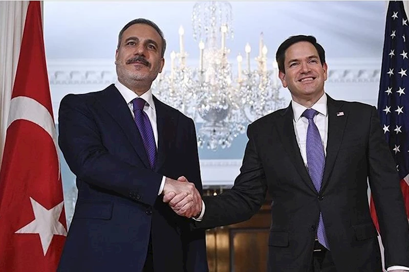 Dışişleri Bakanı Fidan, ABD Dışişleri Bakanı Rubio ile görüştü