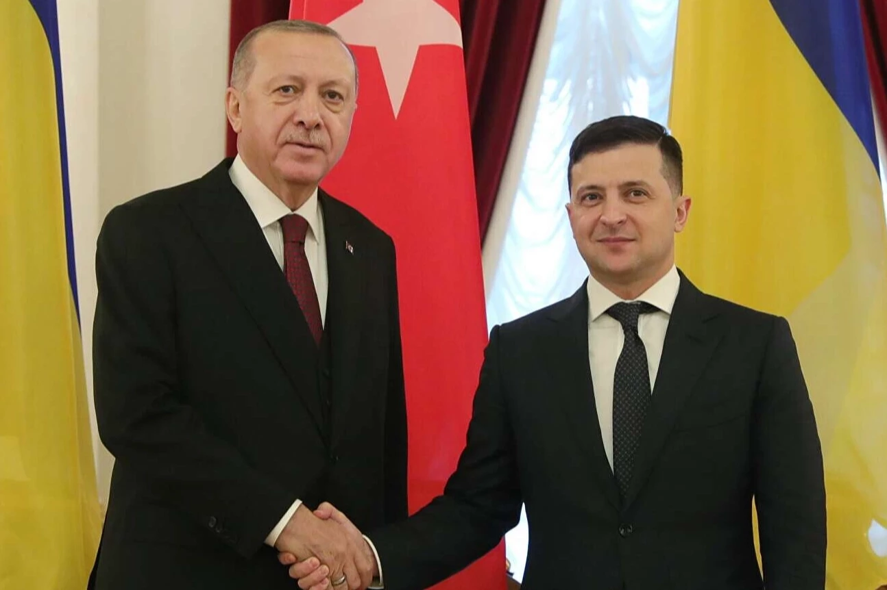 Cumhurbaşkanı Erdoğan Zelenski ile görüştü