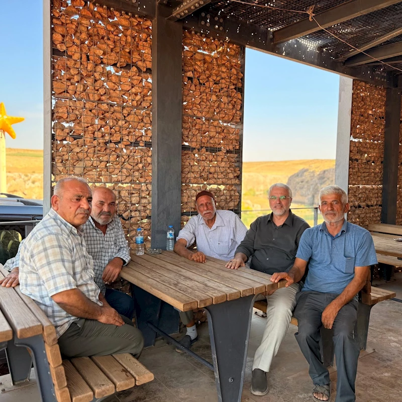 Başkan Kablan, Kızilin’i ziyaret eden vatandaşlarla bir araya geldi 