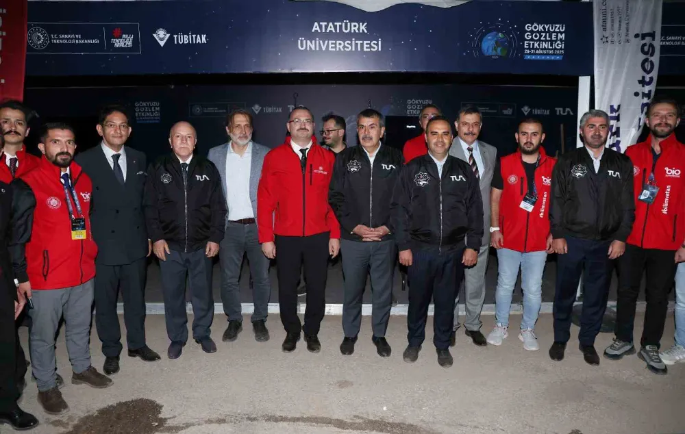 TÜBİTAK Gökyüzü Gözlem Etkinliği Erzurum’da Başladı