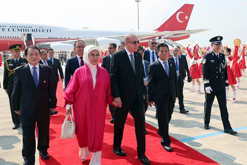 Cumhurbaşkanı Erdoğan Çin