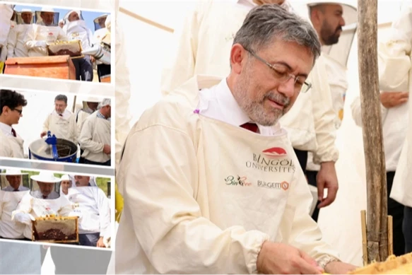 AB tescilli ilk Türk balının sağımı yapıldı