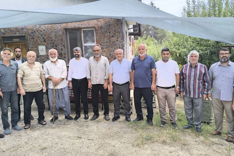 HÜDA PAR Mersin Milletvekili Dinç’ten Çamlıyayla’ya ziyaret 