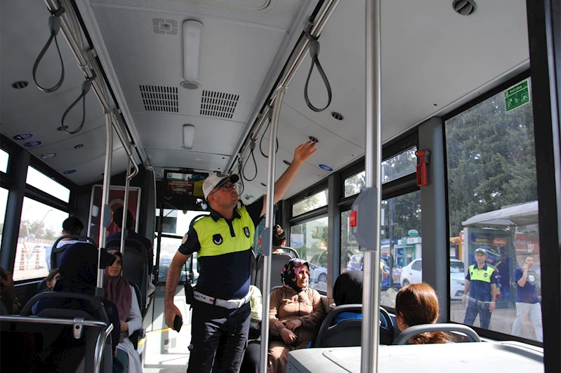 Şanlıurfa’da klimasız toplu taşımaya ceza