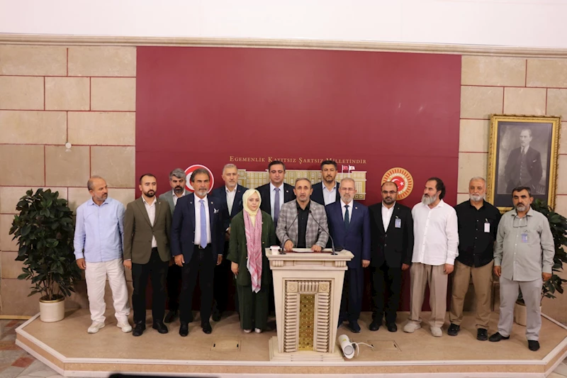 HÜDA PAR Milletvekili Demir: Tüm Türkiye’yi 10 Ağustos’taki Gazze yürüyüşüne davet ediyoruz