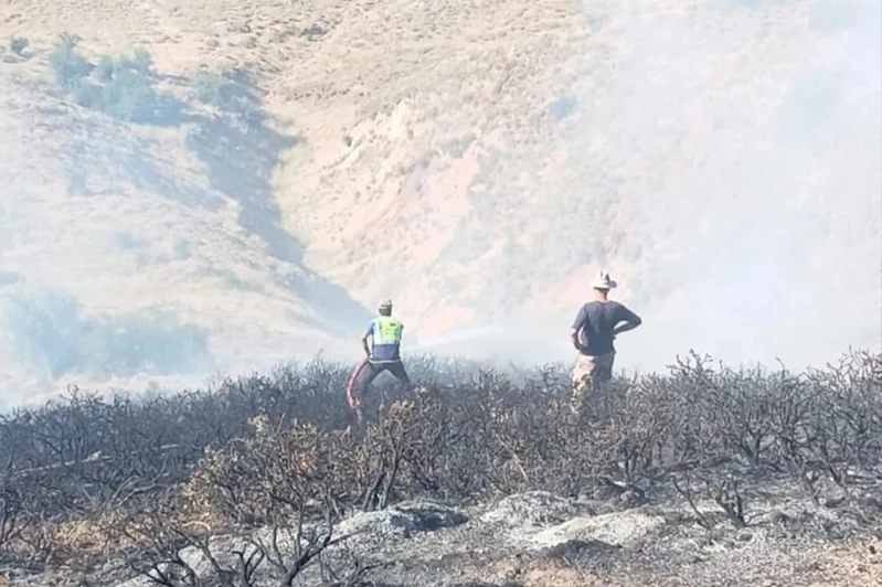 Bingöl’de çıkan yangınlar kısa sürede söndürüldü