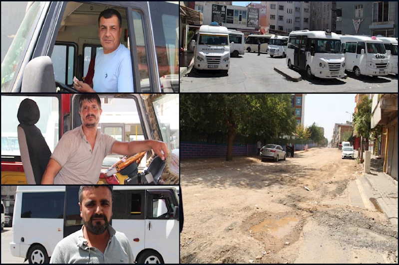 Bozuk yollar ve fahiş sanayi fiyatları minibüsçü esnafını zorluyor