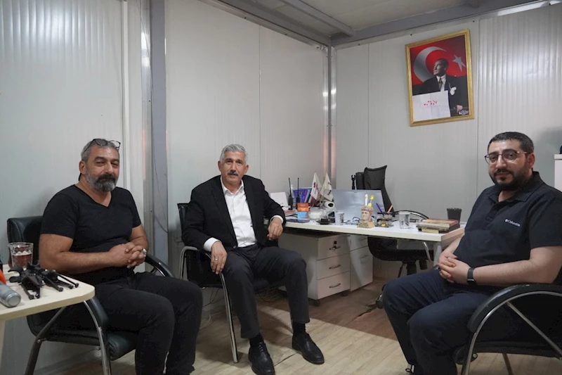 Başkan Hallaç’tan Perre Haber Ajansı’na ziyaret: Hizmetler, projeler ve gelecek planları konuşuldu 