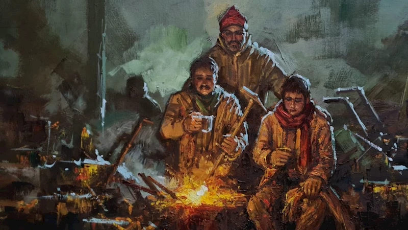 Ünlü Adıyamanlı ressam Remzi Taşkıran’ın fırçasından barış ve kültürün izleri 