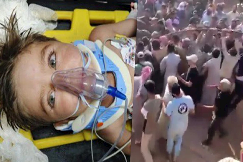 18 saat süren çalışmayla kuyudan kurtarılan çocuk, tedavi için Şanlıurfa’ya getirildi