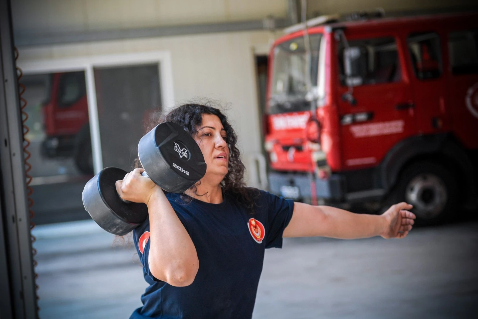 İtfaiye personeli Bahar şimdi Avrupa