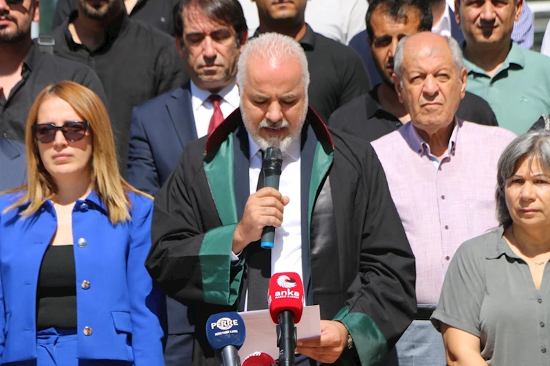 Adıyaman Barosu’ndan yeni adli yılın ilk gününde basın açıklaması  - Videolu Haber