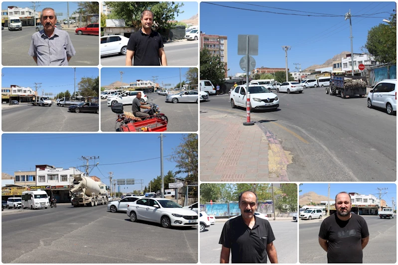 Erganililer: Bu kavşakta artık kaza görmek istemiyoruz