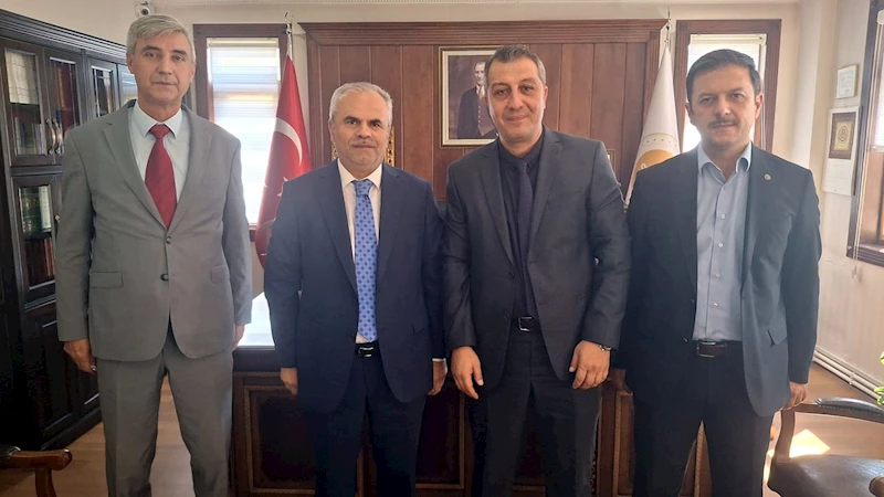 Beypazarı Müftüsü Mehmet Süsün’e ziyaretler sürüyor