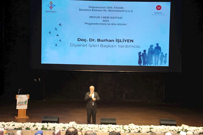 Diyanet İşleri Başkan Yardımcısı İşliyen: Peygamberimizin ahlakıyla aileyi yeniden inşa etmeliyiz