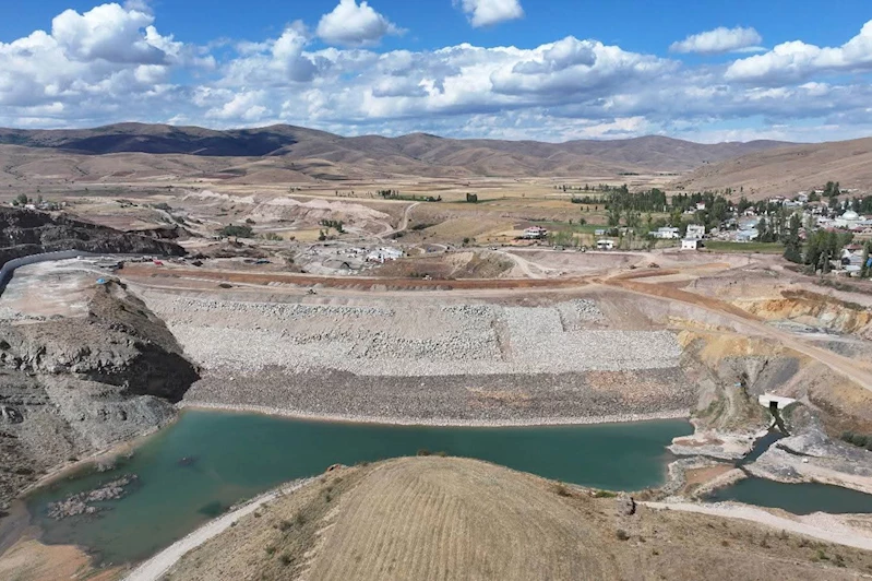 Gümüşhane’de “Çamur Barajı” tamamlandığında 56 bin dekar tarım arazisi sulanacak
