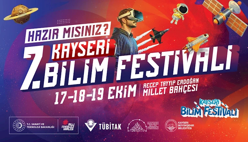 Kayseri Bilim Festivali Başlıyor