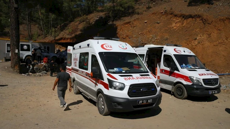 Denizli’de maden ocağında göçük: 2 işçiyi kurtarma çalışmaları sürüyor