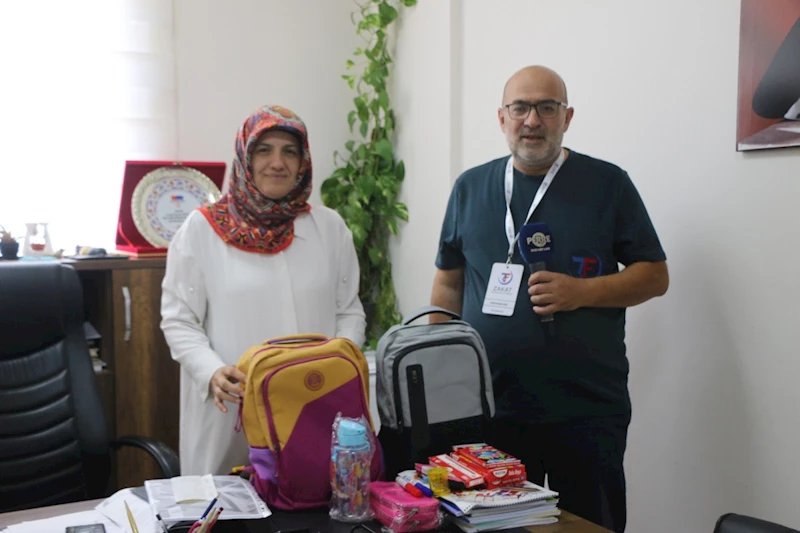 Zekat Foundation of America’dan Adıyaman’daki öğrencilere kırtasiye desteği  - Videolu Haber