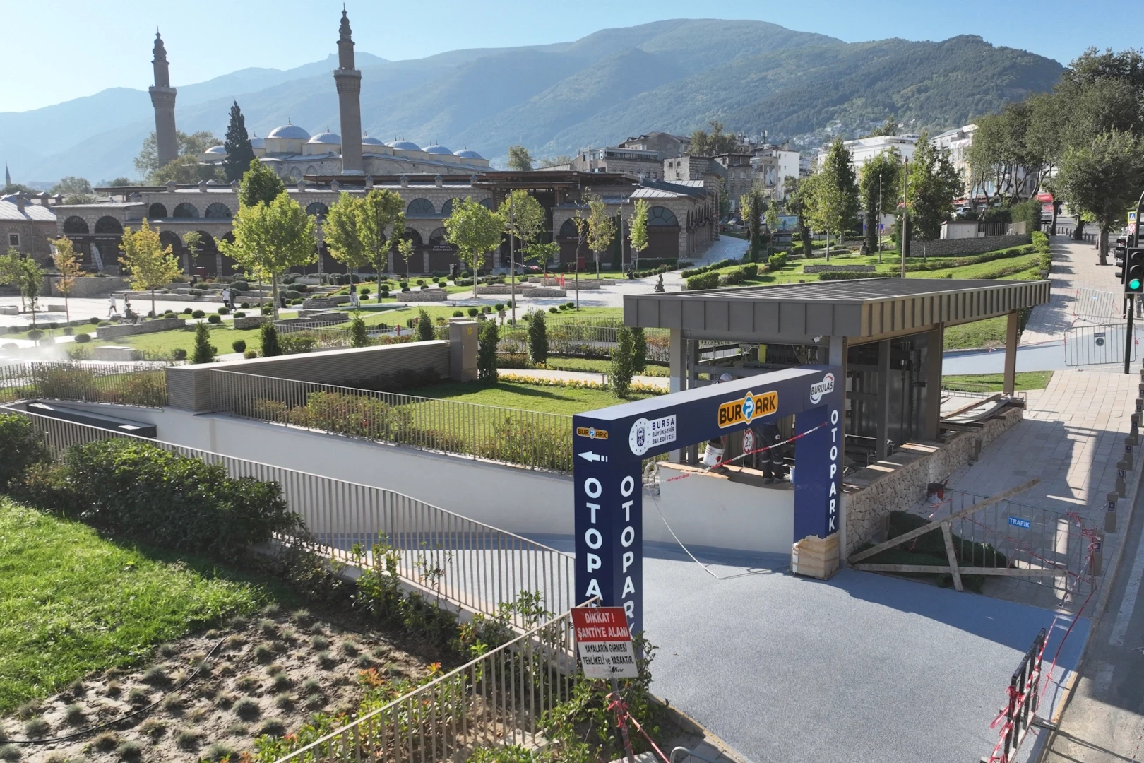 Bursa Hanlar bölgesini ziyaret edenlere büyük kolaylık