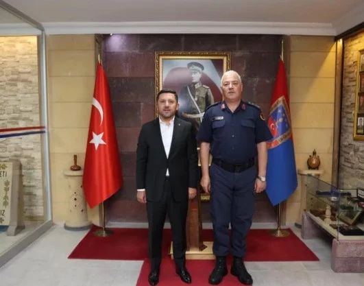 Başkan Rasim Arı’dan Albay Çelik’e Ziyaret