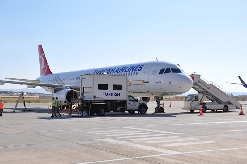 Batman Havalimanı ağustosta 69 bin 921 yolcuya hizmet verdi