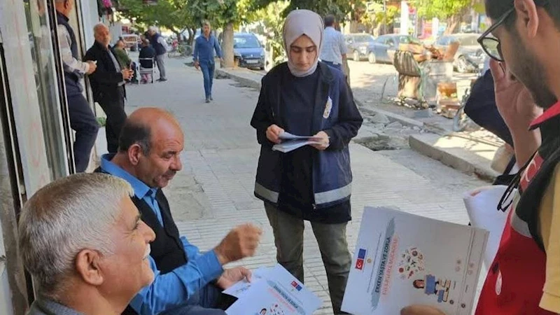 Kağızman’da Esnaf ziyaretleriyle bilgilendirme çalışması gerçekleştirildi