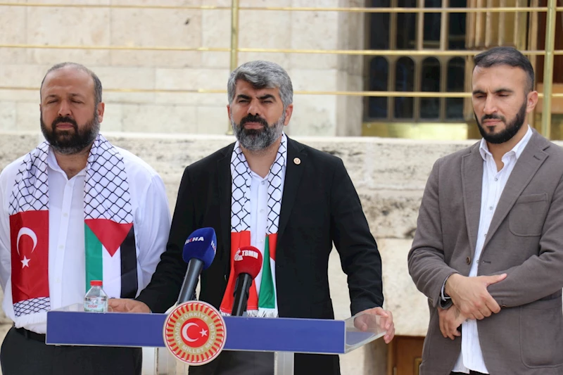 HÜDA PAR Milletvekili Dinç: Tüm dünya ülkeleri Sumud Filosu