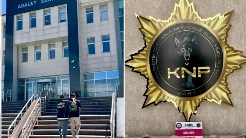 Kars’ta; 605 Gram Skunk Ele Geçirildi