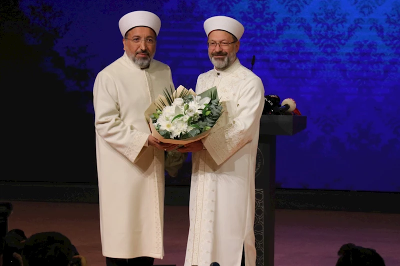Diyanet İşleri Başkanı Safi Arpaguş göreve başladı